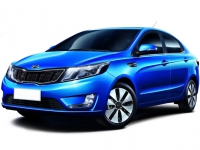 Коврик в багажник Kia Rio III 2011-2017 (хэчбек)