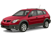 Коврики из экокожи 3D Pontiac Vibe I 2002-2008