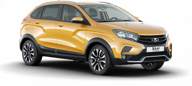 LADA XRAY Cross (пассажирская спинка складывается)